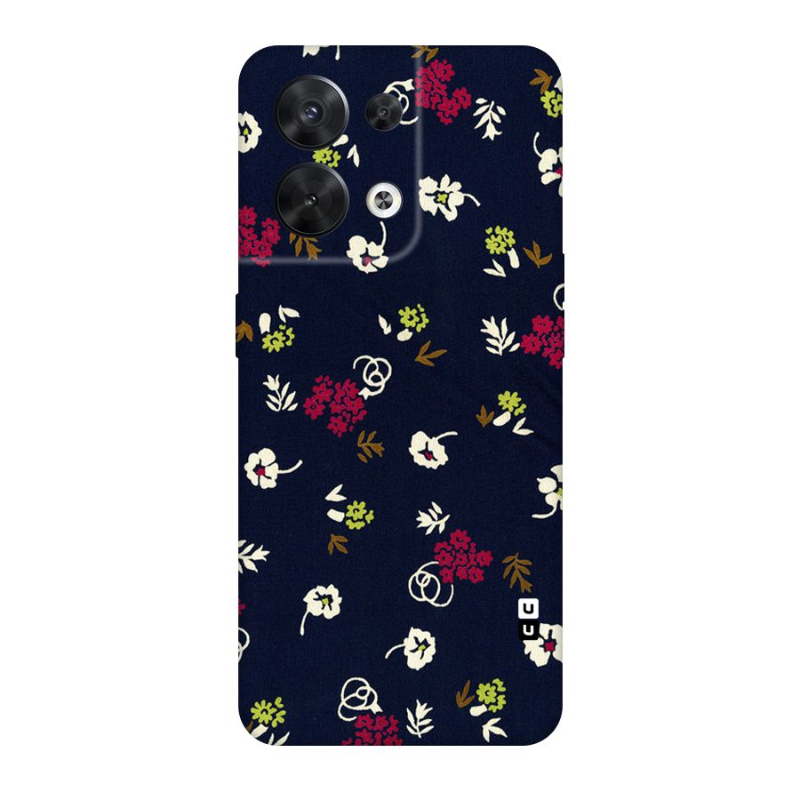 Tiny Flowers Original Polycarbonate Back Case for Oppo Reno8 5G