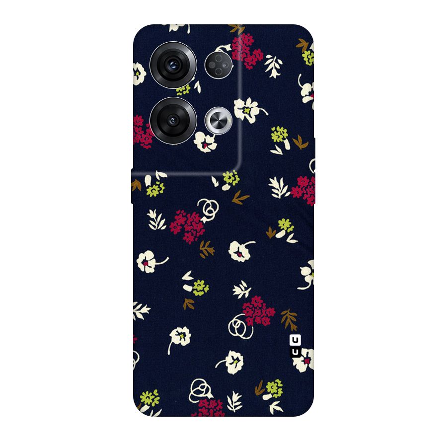 Tiny Flowers Original Polycarbonate Back Case for Oppo Reno8 Pro 5G