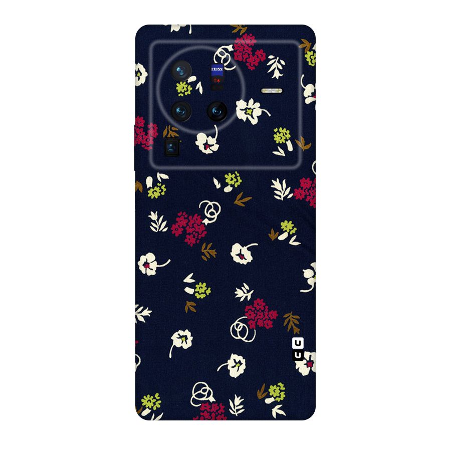 Tiny Flowers Original Polycarbonate Back Case for Vivo X80