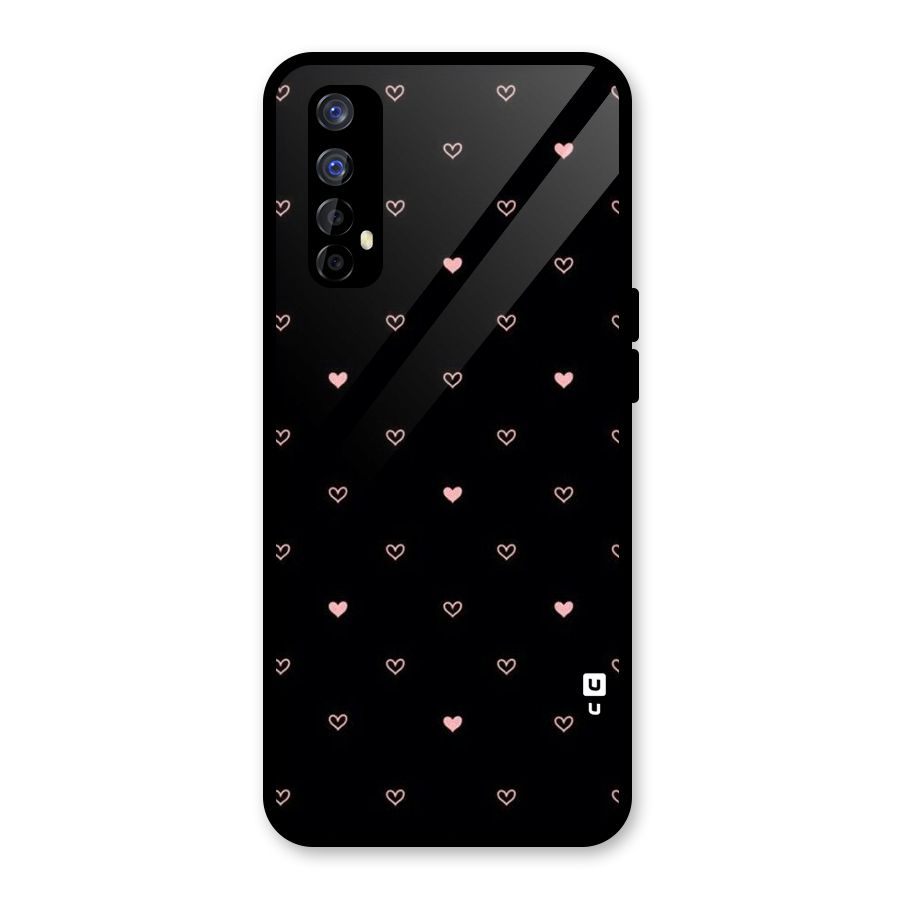 Tiny Little Pink Pattern Glass Back Case for Realme Narzo 20 Pro