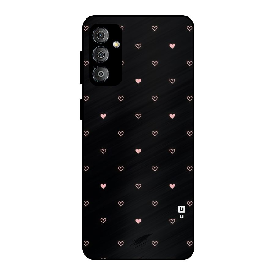 Tiny Little Pink Pattern Metal Back Case for Galaxy F23