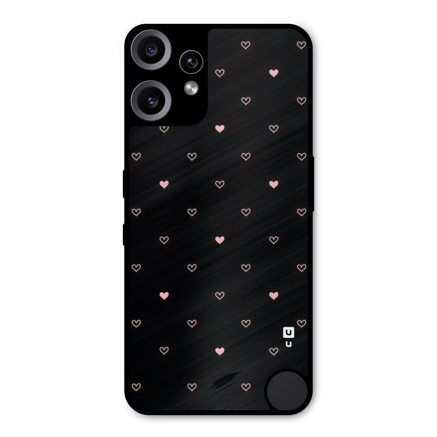 Tiny Little Pink Pattern Metal Back Case for Nothing CMF Phone 2 Pro