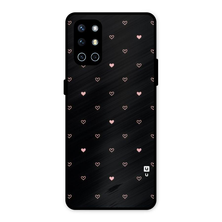 Tiny Little Pink Pattern Metal Back Case for OnePlus 9R