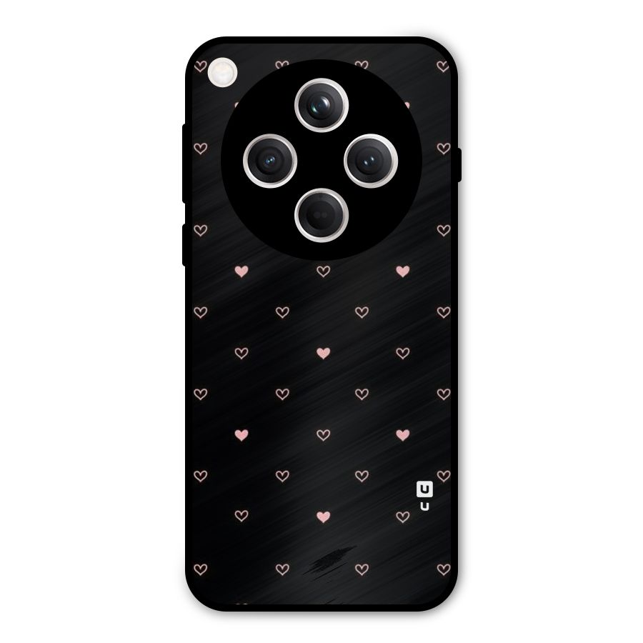 Tiny Little Pink Pattern Metal Back Case for Oppo Find X8