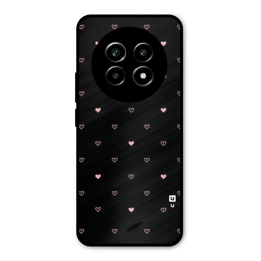 Tiny Little Pink Pattern Metal Back Case for Realme 13 Pro