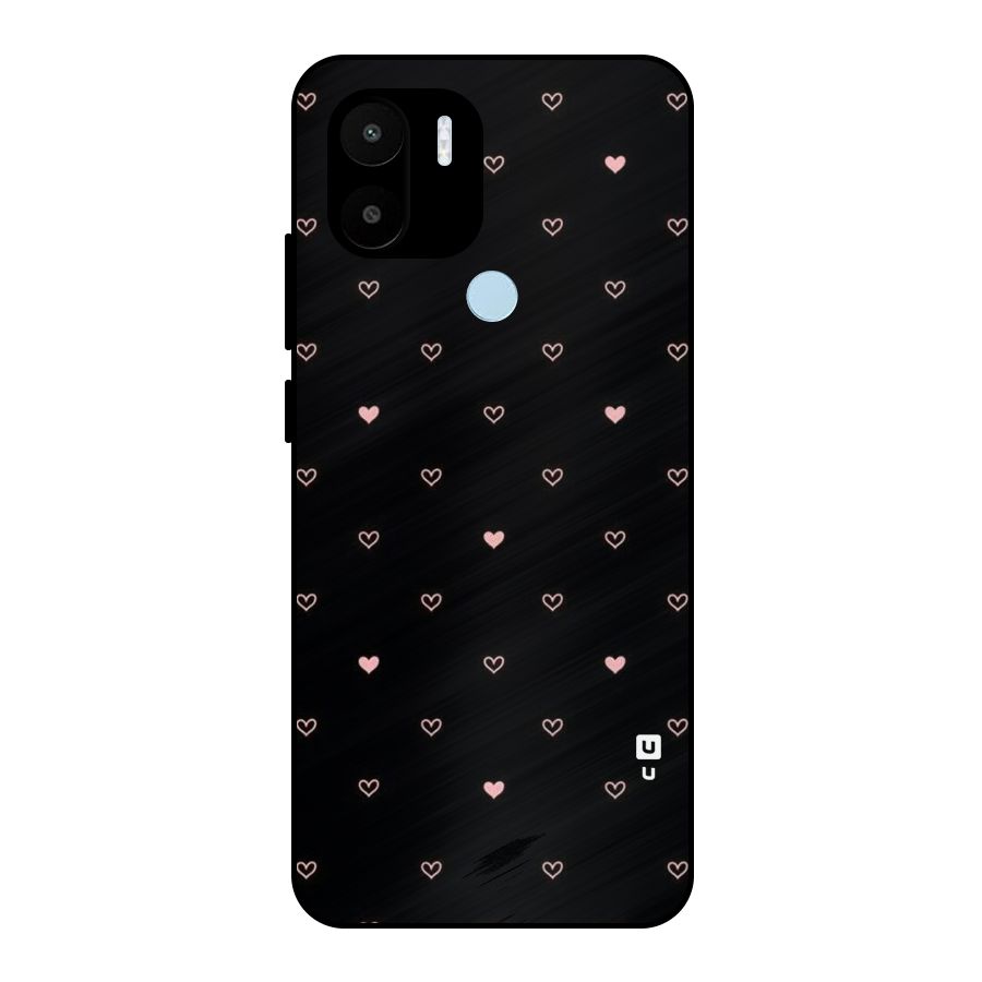 Tiny Little Pink Pattern Metal Back Case for Redmi A2+
