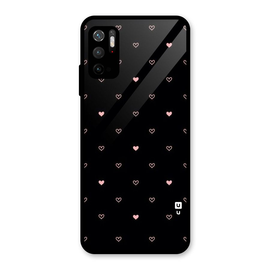 Tiny Little Pink Pattern Metal Back Case for Redmi Note 10T 5G