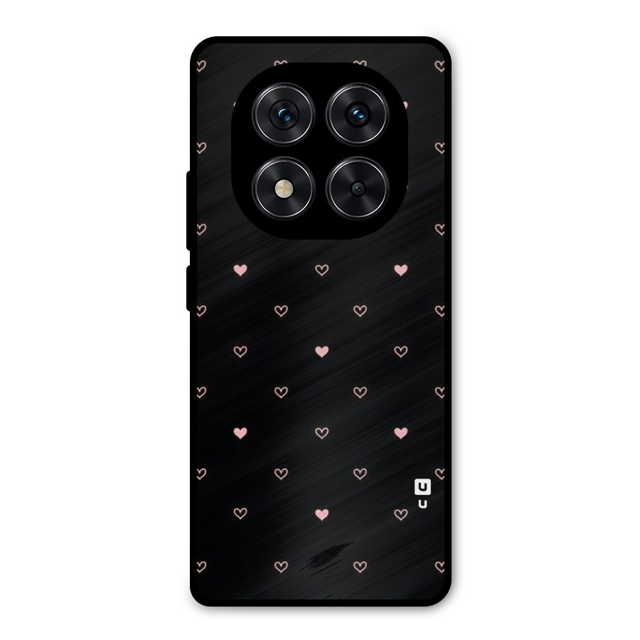 Tiny Little Pink Pattern Metal Back Case for Redmi Note 14 Pro 5G
