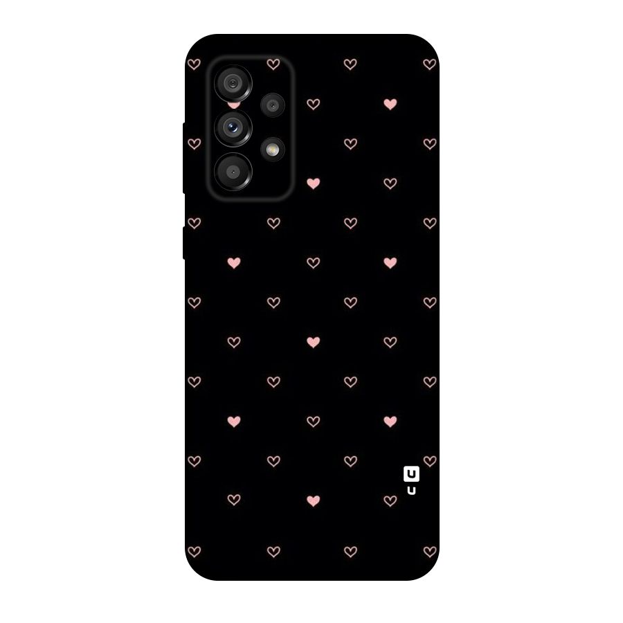 Tiny Little Pink Pattern Original Polycarbonate Back Case for Galaxy A73 5G