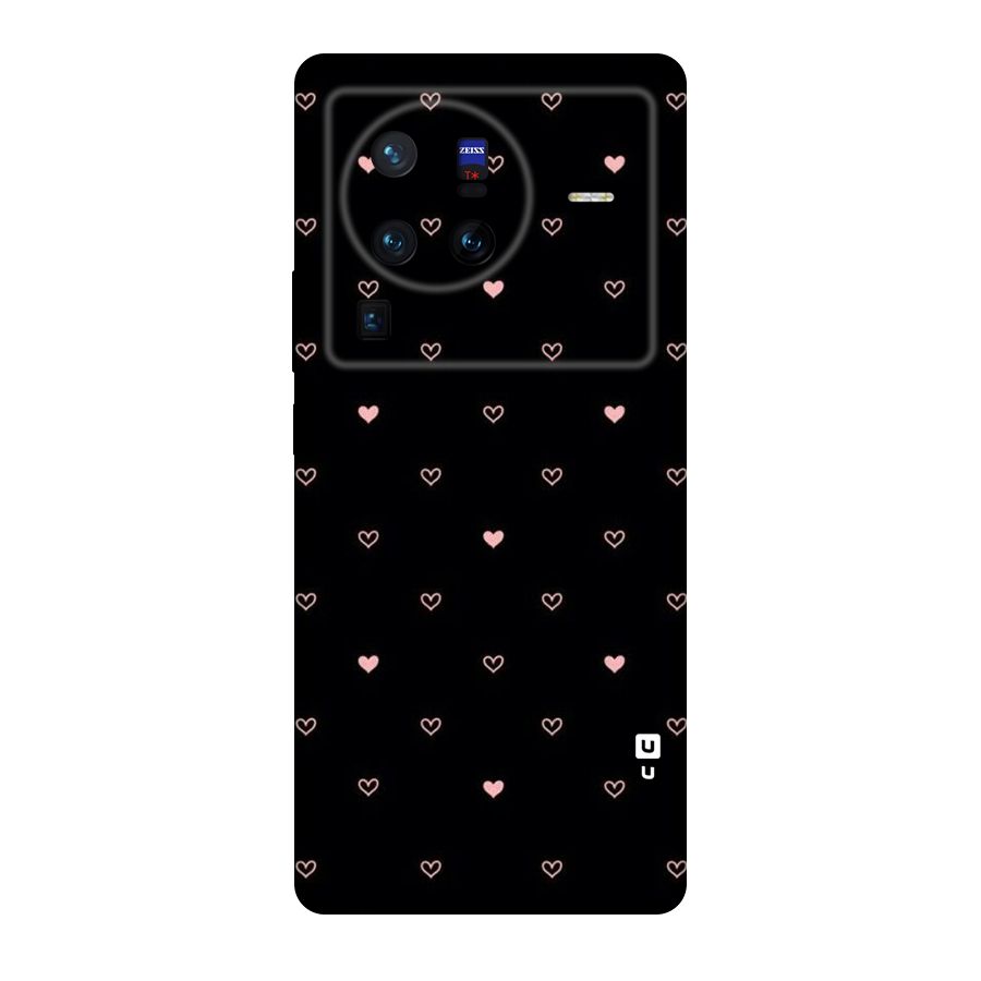 Tiny Little Pink Pattern Original Polycarbonate Back Case for Vivo X80