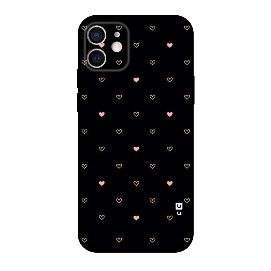 Tiny Little Pink Pattern Original Polycarbonate Back Case for iPhone 12