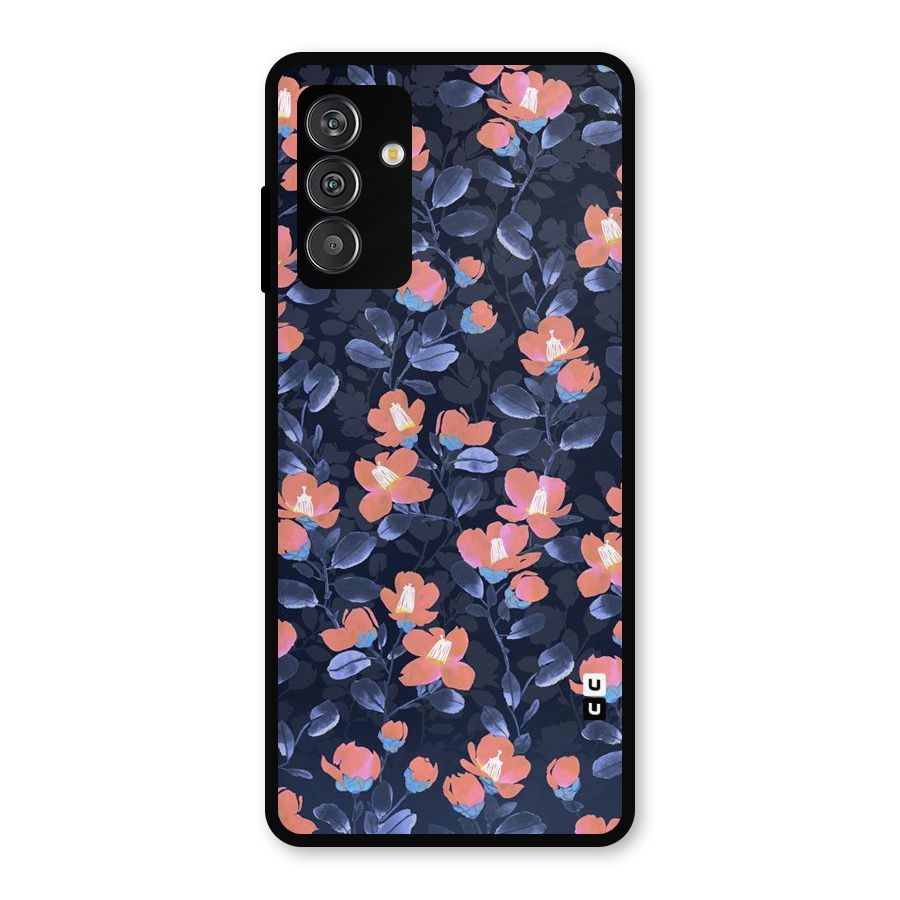 Tiny Peach Flowers Metal Back Case for Galaxy F13