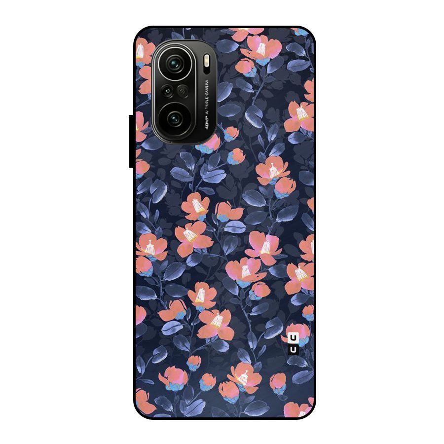 Tiny Peach Flowers Metal Back Case for Mi 11x