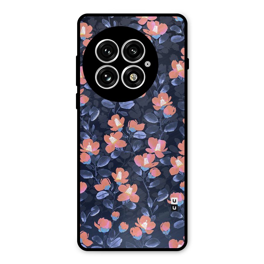 Tiny Peach Flowers Metal Back Case for OnePlus 13