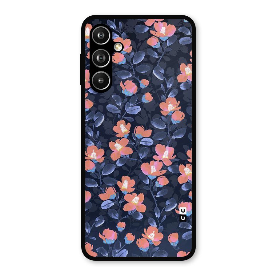 Tiny Peach Flowers Metal Back Case for Samsung Galaxy M54