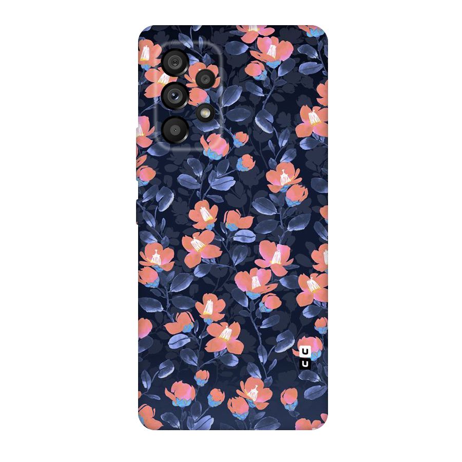Tiny Peach Flowers Original Polycarbonate Back Case for Galaxy A53 5G