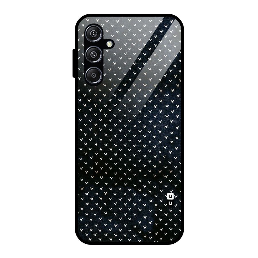 Tiny White Hearts Glass Back Case for Galaxy M34 5G