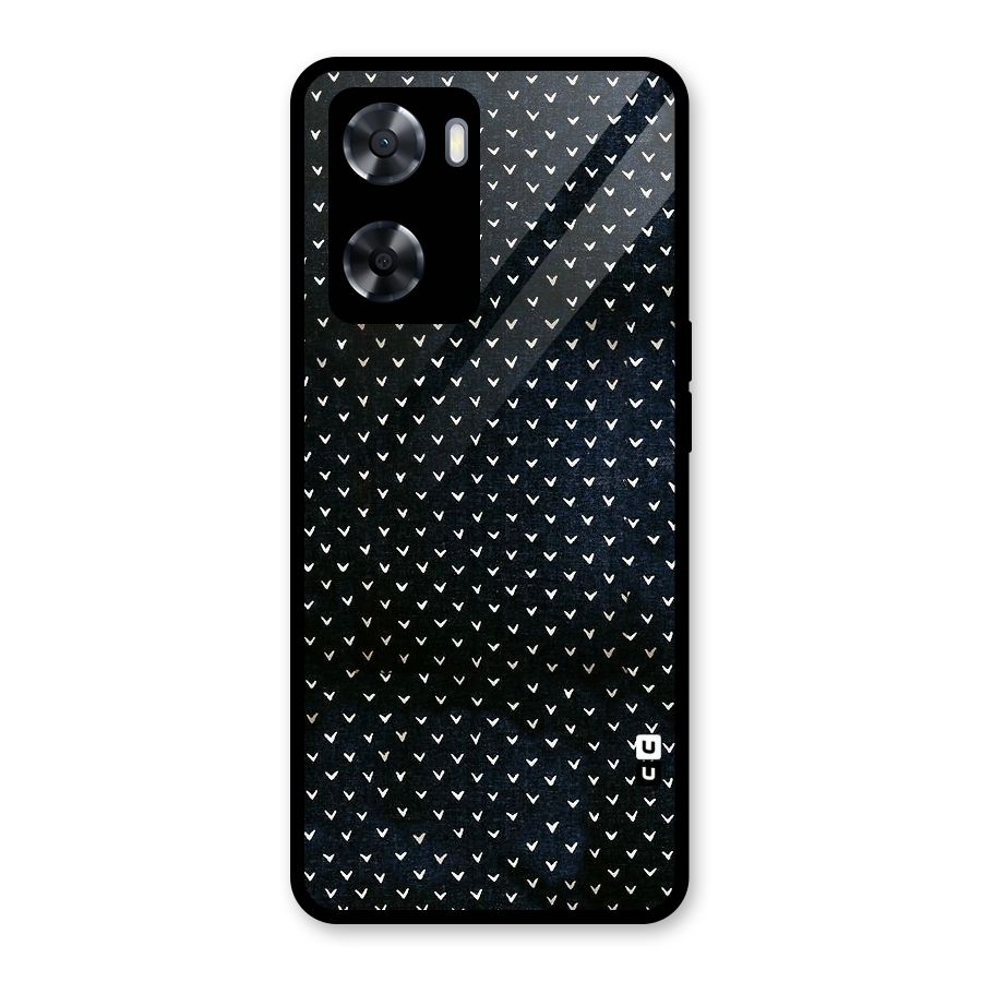 Tiny White Hearts Glass Back Case for OnePlus Nord N20 SE