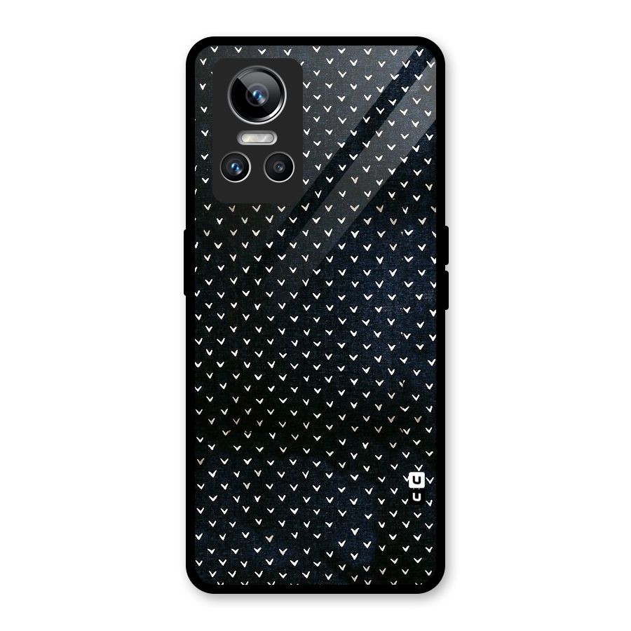 Tiny White Hearts Glass Back Case for Realme GT Neo 3