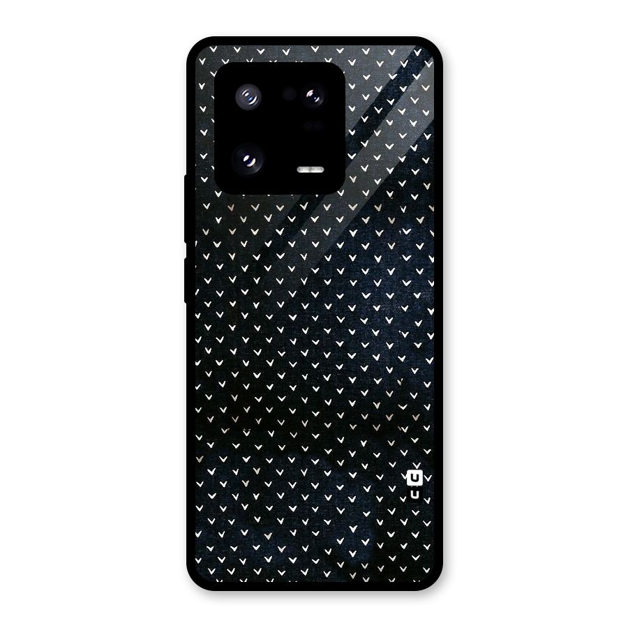 Tiny White Hearts Glass Back Case for Xiaomi 13 Pro
