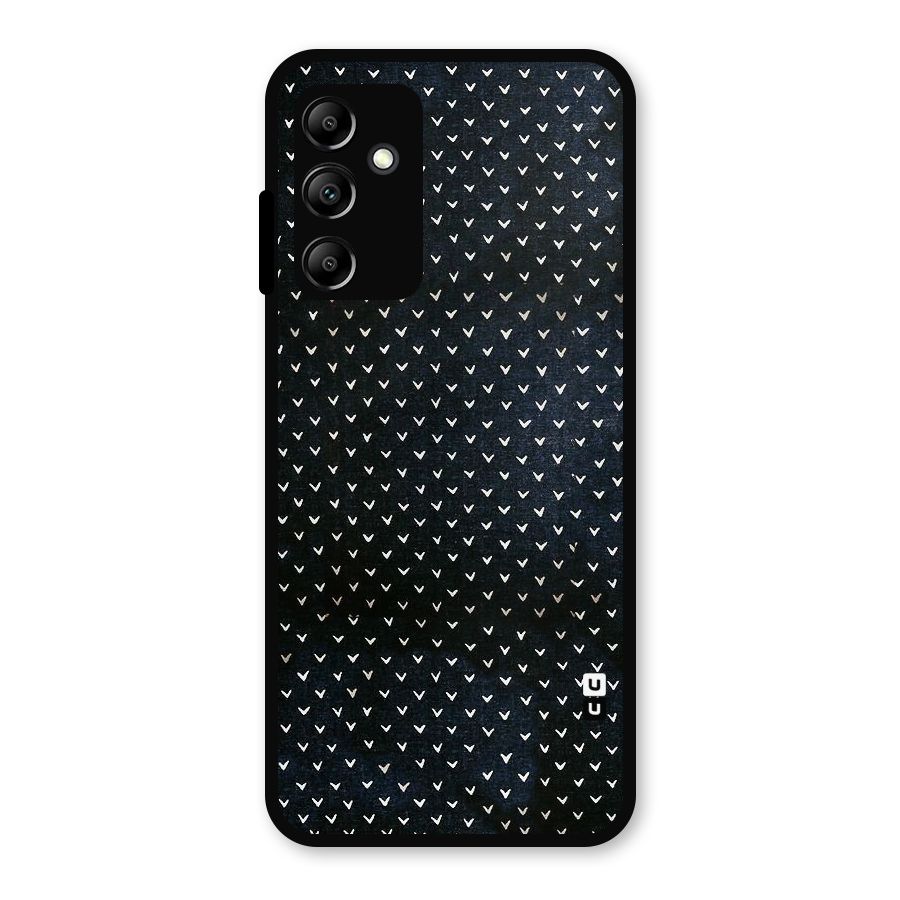 Tiny White Hearts Metal Back Case for Galaxy A14 5G