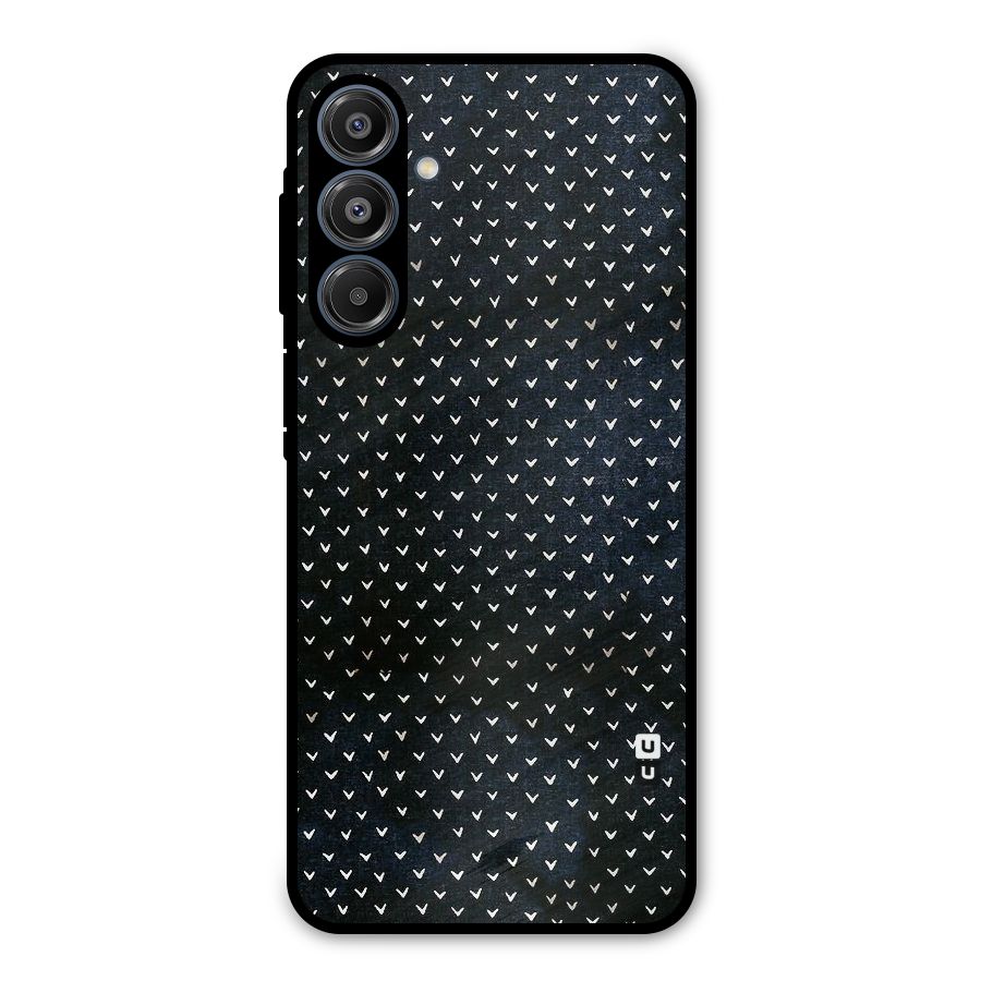 Tiny White Hearts Metal Back Case for Galaxy A16 5G