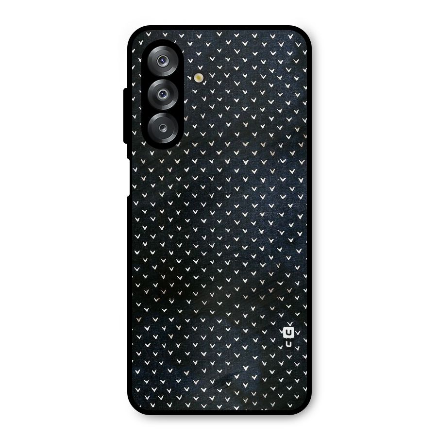 Tiny White Hearts Metal Back Case for Galaxy A26