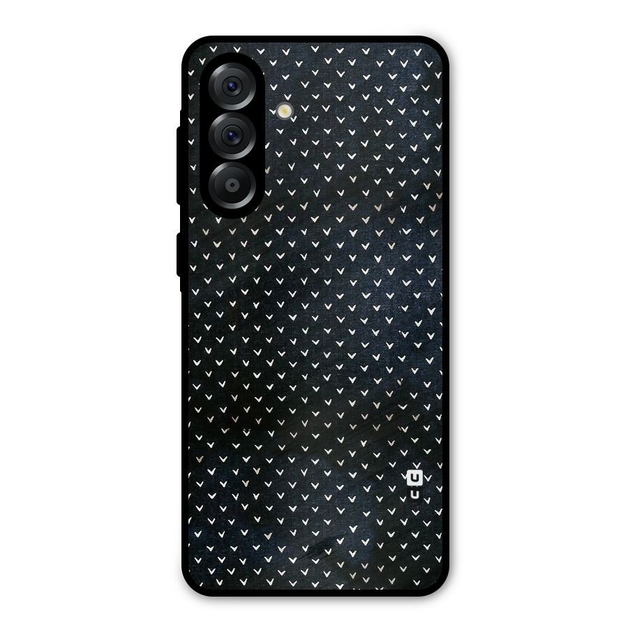 Tiny White Hearts Metal Back Case for Galaxy A56