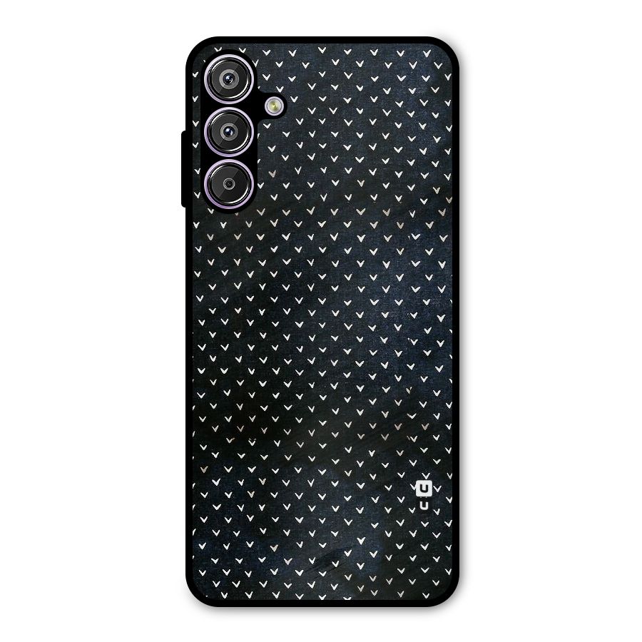 Tiny White Hearts Metal Back Case for Galaxy F15