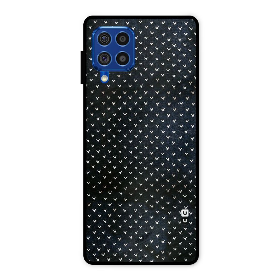 Tiny White Hearts Metal Back Case for Galaxy F62
