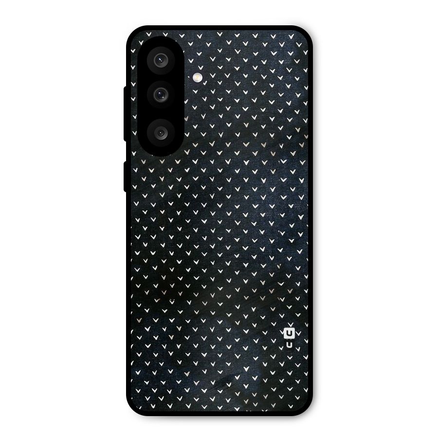 Tiny White Hearts Metal Back Case for Galaxy M56