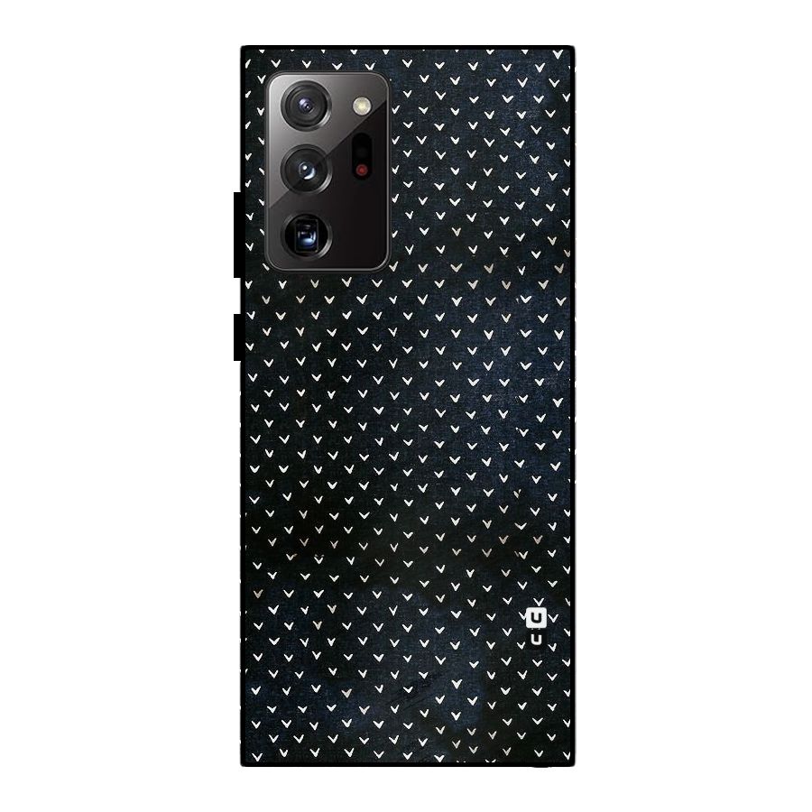 Tiny White Hearts Metal Back Case for Galaxy Note 20 Ultra