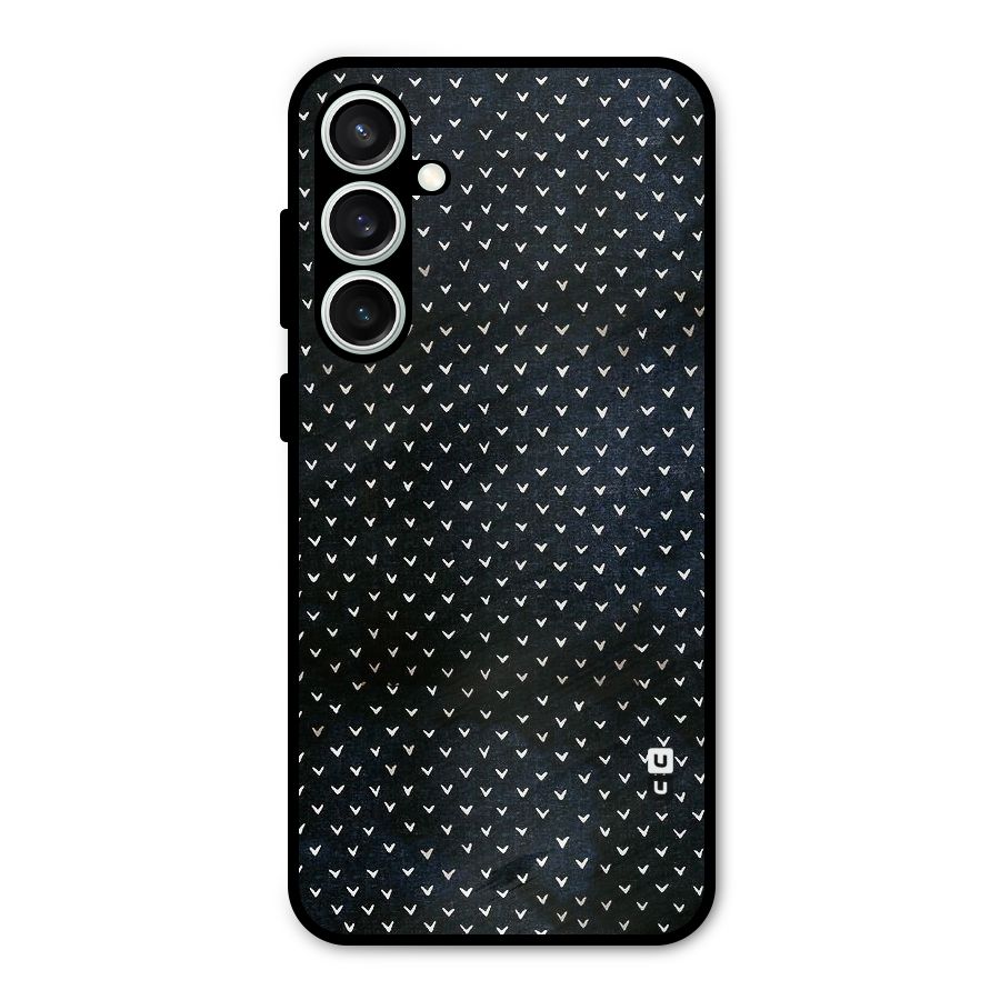 Tiny White Hearts Metal Back Case for Galaxy S23 FE