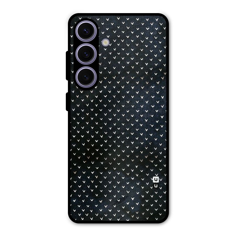 Tiny White Hearts Metal Back Case for Galaxy S24