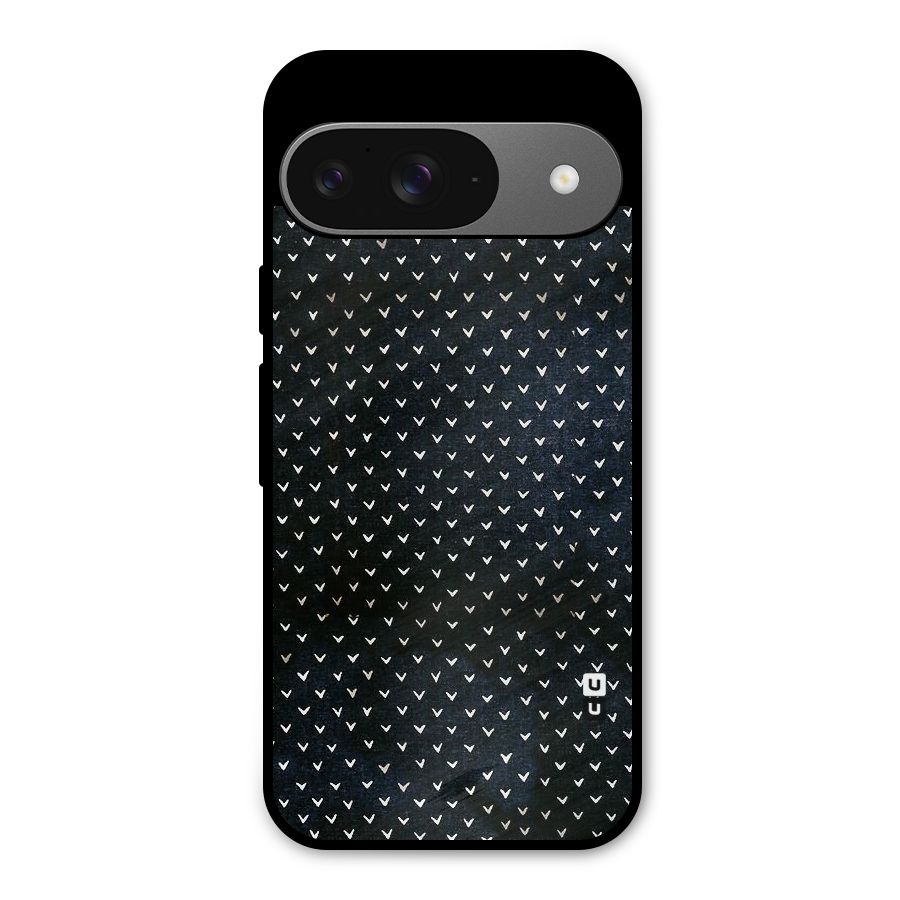 Tiny White Hearts Metal Back Case for Google Pixel 9