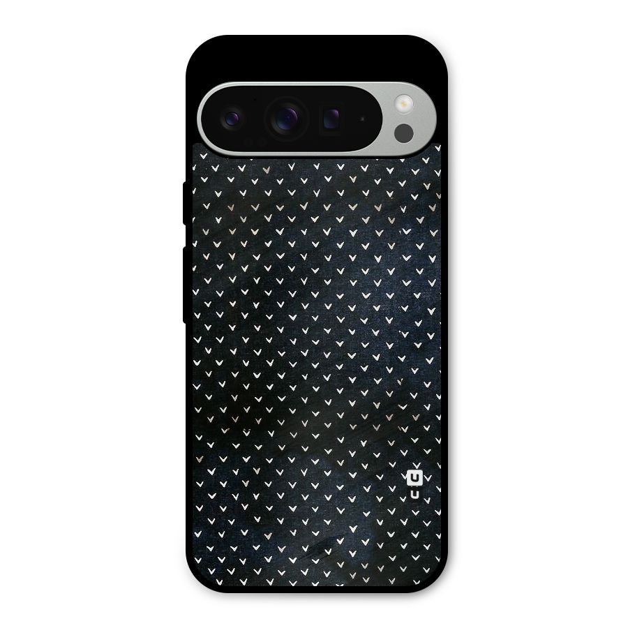 Tiny White Hearts Metal Back Case for Google Pixel 9 Pro XL