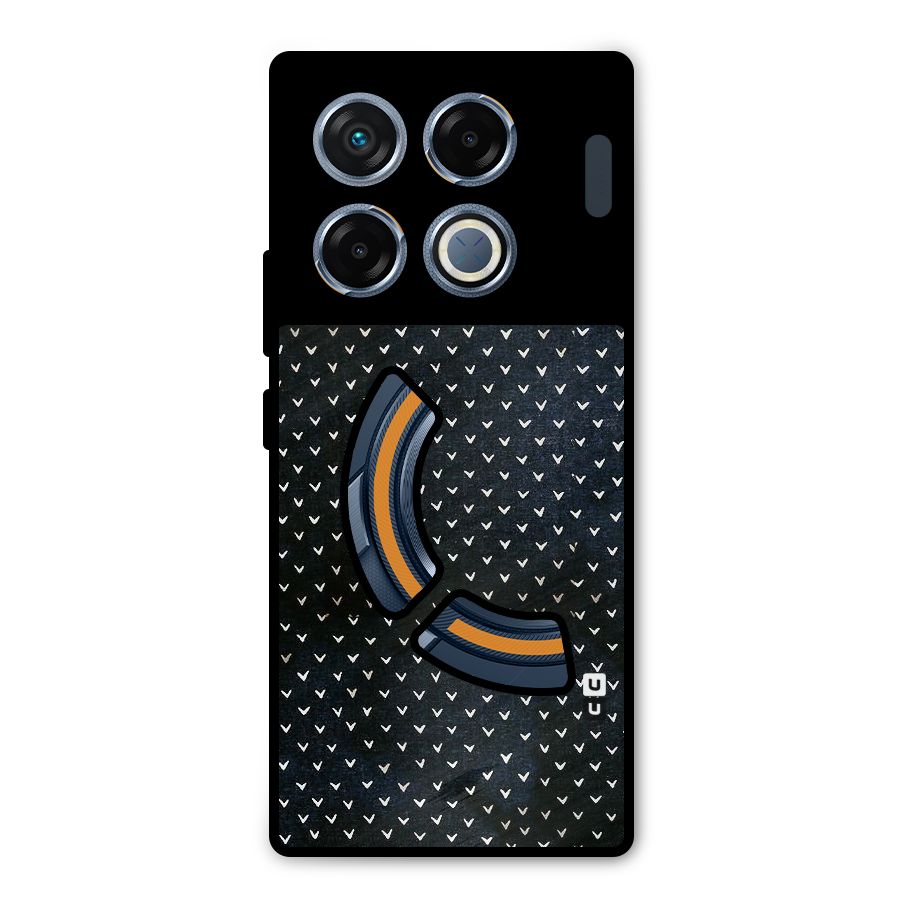 Tiny White Hearts Metal Back Case for Infinix GT 20 Pro