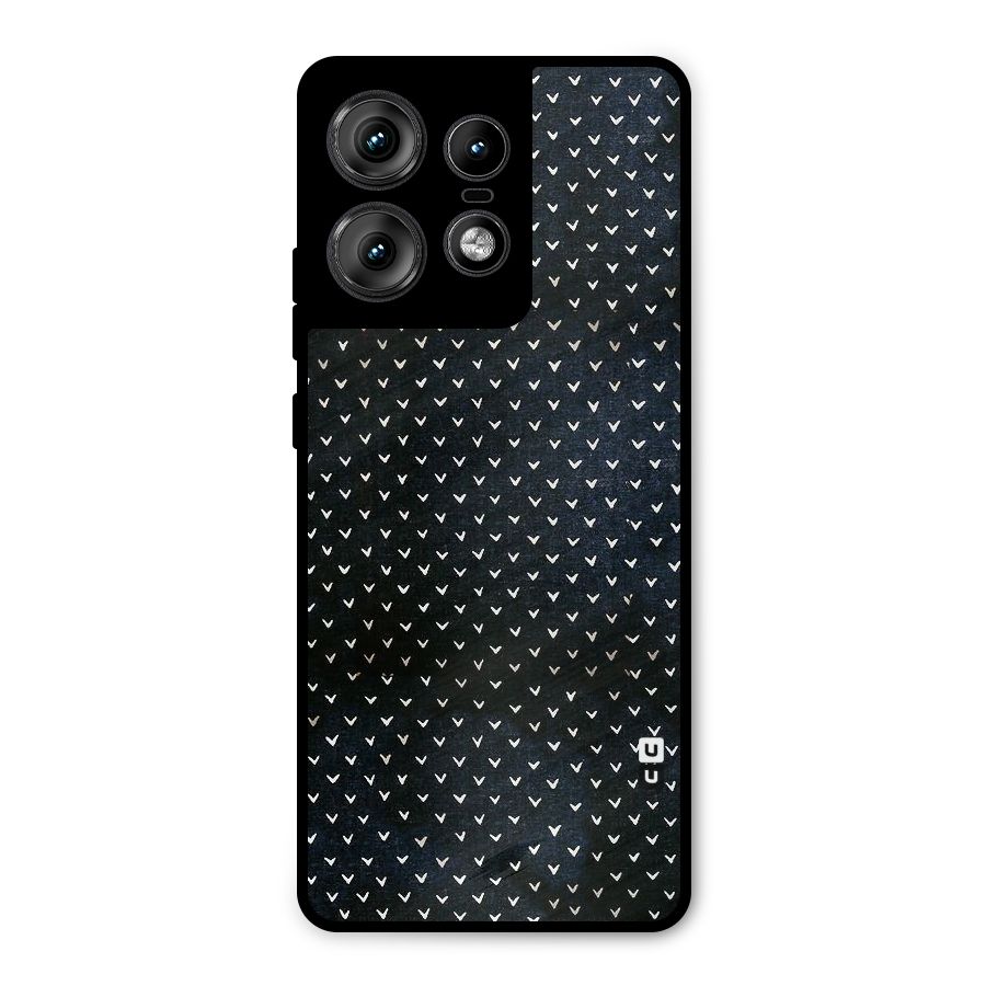 Tiny White Hearts Metal Back Case for Motorola Edge 50 Pro
