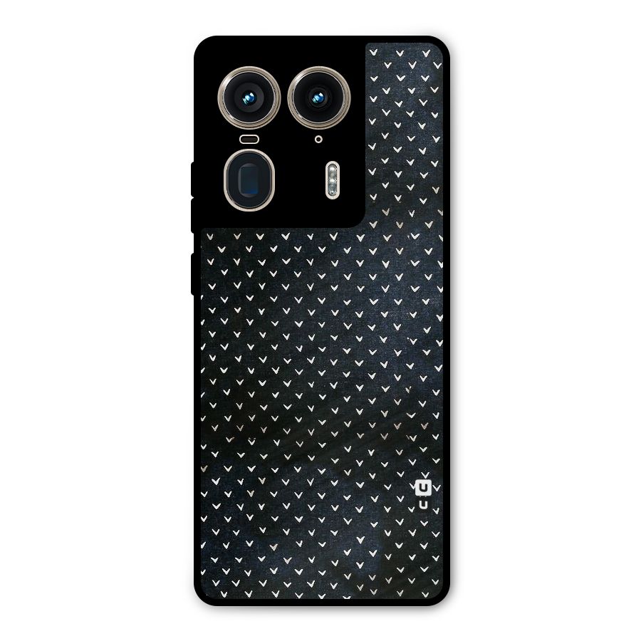 Tiny White Hearts Metal Back Case for Motorola Edge 50 Ultra