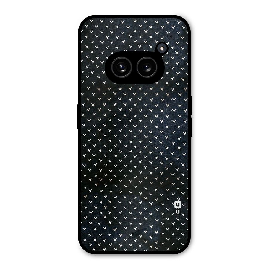 Tiny White Hearts Metal Back Case for Nothing Phone 2a Plus