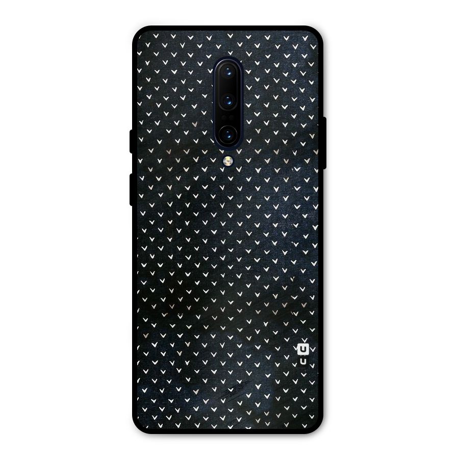 Tiny White Hearts Metal Back Case for OnePlus 7 Pro
