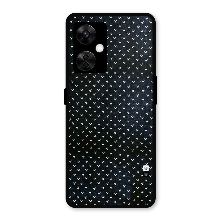 Tiny White Hearts Metal Back Case for OnePlus Nord CE 3 Lite