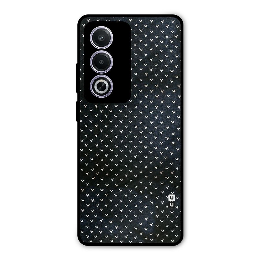 Tiny White Hearts Metal Back Case for Oppo A3 Pro