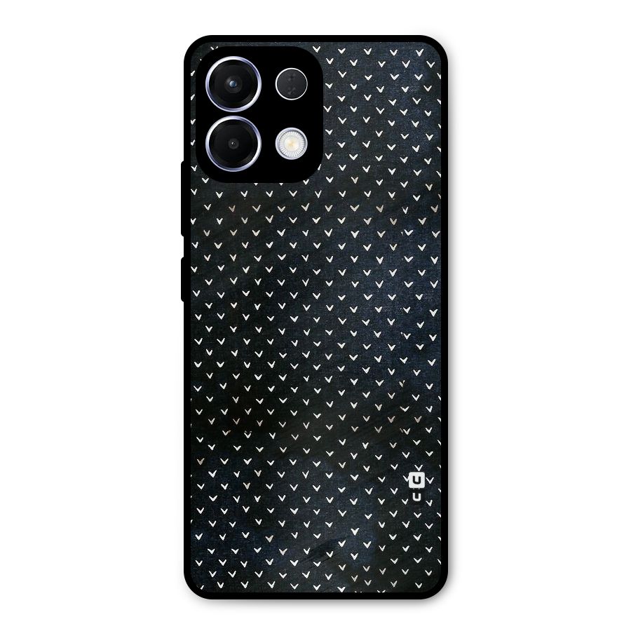 Tiny White Hearts Metal Back Case for Oppo K13