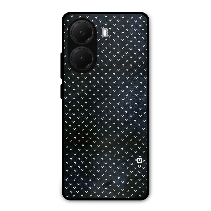 Tiny White Hearts Metal Back Case for Poco X7 Pro