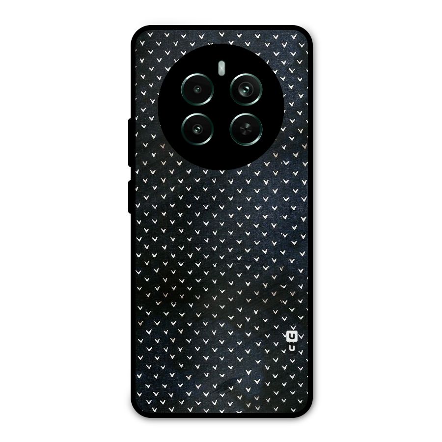 Tiny White Hearts Metal Back Case for Realme 12 Pro Plus