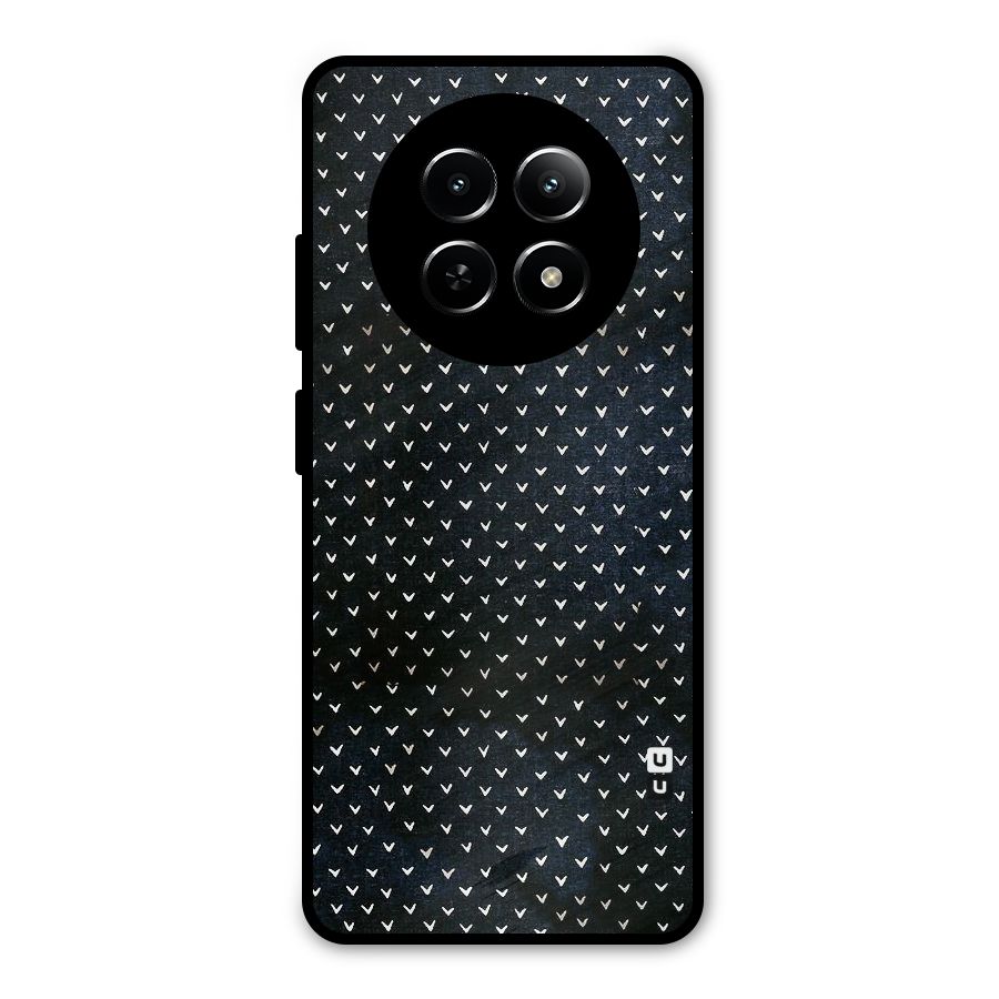 Tiny White Hearts Metal Back Case for Realme 13