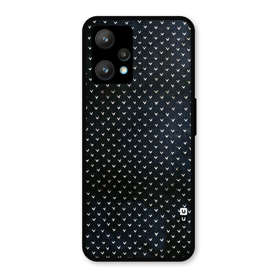 Tiny White Hearts Metal Back Case for Realme 9
