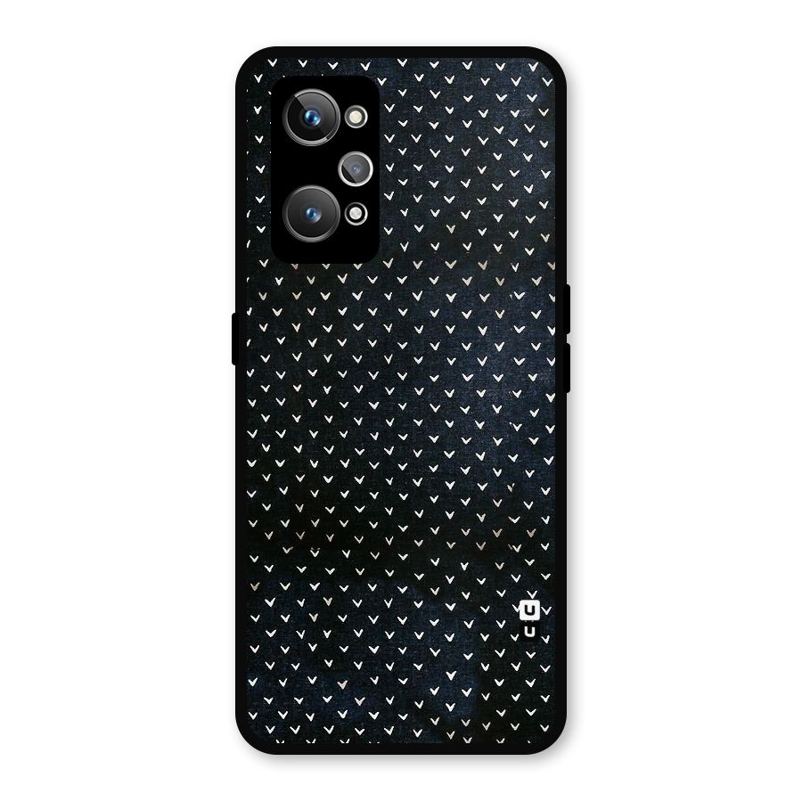 Tiny White Hearts Metal Back Case for Realme GT 2