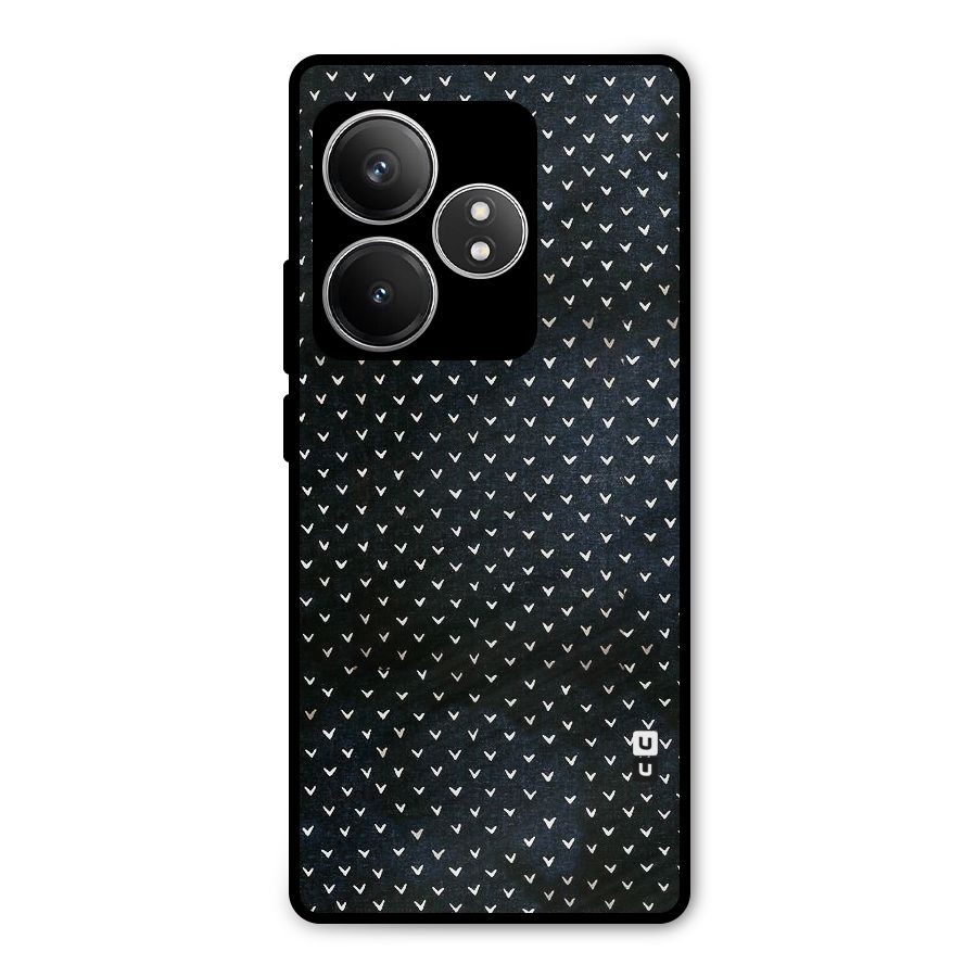 Tiny White Hearts Metal Back Case for Realme GT 6T
